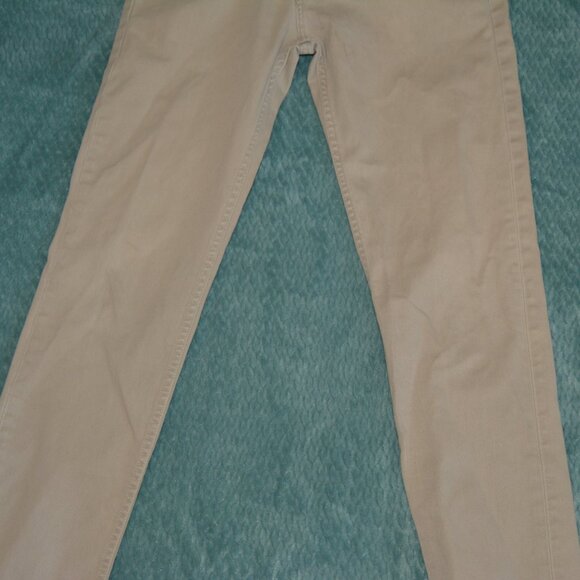 Levi Strauss | Men's 511 Slim Fit Khaki Cream Color Jeans - Picture 3 of 7